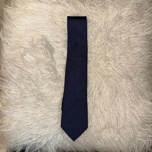 Land’s End Navy blue silk tie